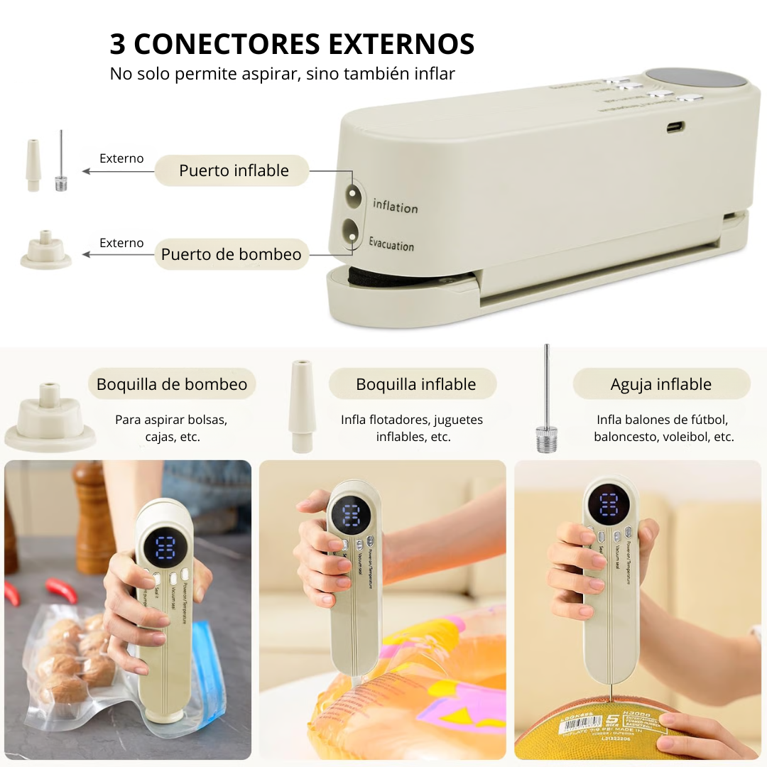 Mini Selladora Portátil - FrescoSeal™