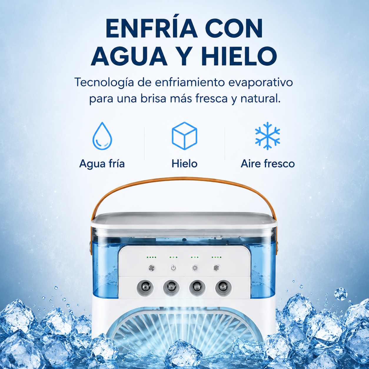 Mini Climatizador 3 en 1 - BrisaZen™