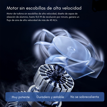 Soplador de aire potente + dos baterías - TurboJet™