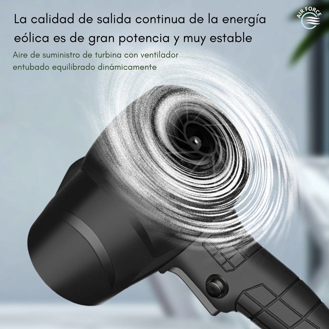 Soplador de aire potente + dos baterías - TurboJet™