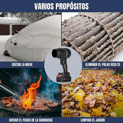 Soplador de aire potente + dos baterías - TurboJet™